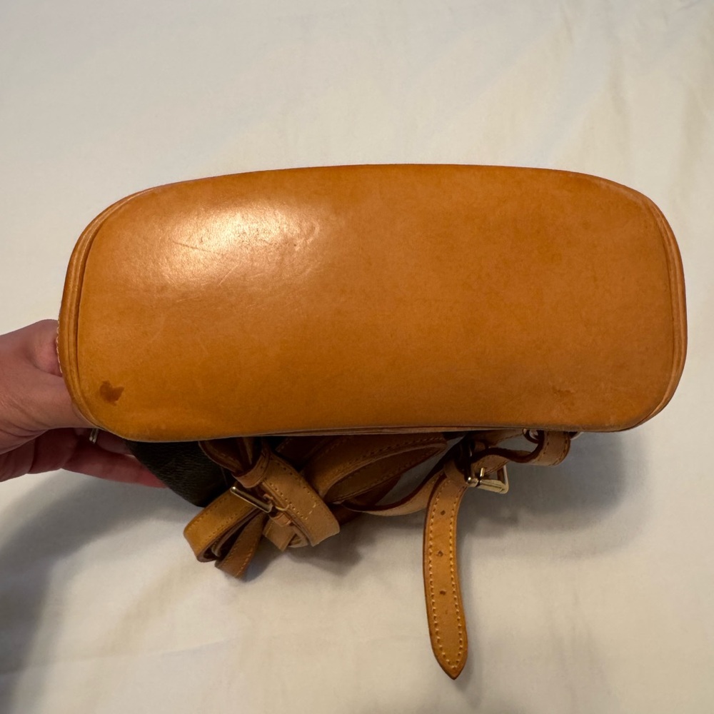 Louis Vuitton Brown and Tan Monogram Backpack - Picture 5 of 16